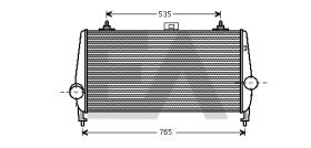 ElectroAuto 36A55020 - INTERCOOLER->APLICACION ORIGINAL CI