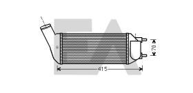 ElectroAuto 36A55021 - INTERCOOLER->APLICACION ORIGINAL CI