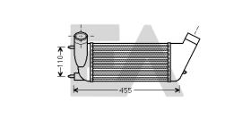 ElectroAuto 36A55025 - INTERCOOLER PEUGEOT