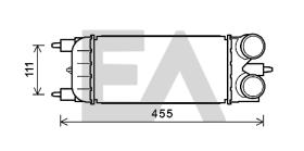 ElectroAuto 36A55029 - INTERCOOLER->APLICACION ORIGINAL CI