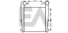 ElectroAuto 36A59017 - INTERCOOLER->APLICACION ORIGINAL RE
