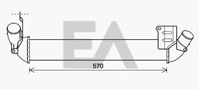 ElectroAuto 36A60016 - INTERCOOLER->APLICACION ORIGINAL RE