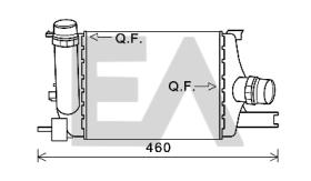 ElectroAuto 36A60044 - INTERCOOLER->APLICACION ORIGINAL DA