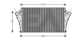 ElectroAuto 36A62002 - INTERCOOLER->APLICACION ORIGINAL SA