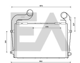 ElectroAuto 36A63003 - INTERCOOLER->APLICACION ORIGINAL SC
