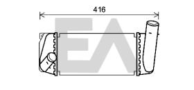 ElectroAuto 36A71006 - INTERCOOLER->APLICACION ORIGINAL TO