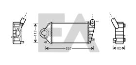 ElectroAuto 36A77004 - INTERCOOLER->APLICACION ORIGINAL SE