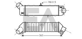 ElectroAuto 36A77018 - INTERCOOLER->APLICACION ORIGINAL SE