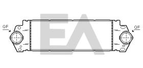 ElectroAuto 36A77025 - INTERCOOLER VOLKSWAGEN