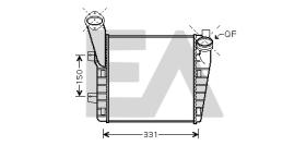 ElectroAuto 36A77026 - INTERCOOLER->APLICACION ORIGINAL AU