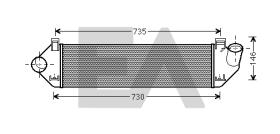 ElectroAuto 36A78004 - INTERCOOLER VOLVO