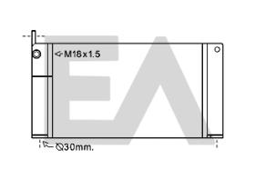 ElectroAuto 37G23002 - RADIADOR ACEITE->APLICACION ORIGINA