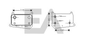 ElectroAuto 37G50010 - RADIADOR ACEITE->APLICACION ORIGINA