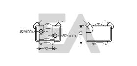 ElectroAuto 37G50016 - RADIADOR ACEITE MERCEDES BENZ
