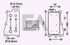 ElectroAuto 37G50033 - RADIADOR ACEITE->APLICACION ORIGINA