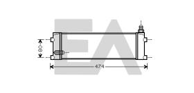 ElectroAuto 37G59003 - RADIADOR ACEITE->APLICACION ORIGINA