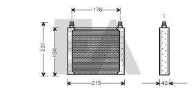 ElectroAuto 37G60001 - RADIADOR ACEITE->APLICACION ORIGINA