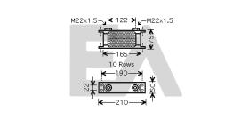 ElectroAuto 37G99006 - RADIADOR ACEITE->APLICACION ORIGINA