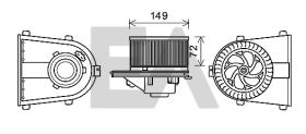 ElectroAuto 42A02007 - TURBINA HABITACULO VOLKSWAGEN