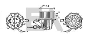 ElectroAuto 42A02008 - TURBINA HABITACULO AUDI