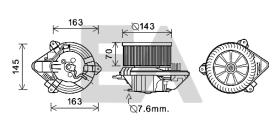 ElectroAuto 42A10024 - TURBINA HABITACULO PEUGEOT