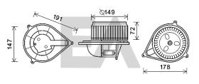 ElectroAuto 42A25006 - TURBINA HABITACULO FIAT