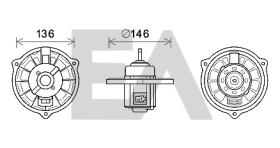 ElectroAuto 42A28015 - TURBINA HABITACULO->APLICACION ORIG