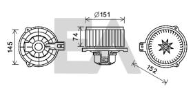 ElectroAuto 42A28019 - TURBINA HABITACULO->APLICACION ORIG