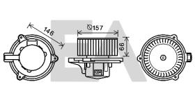 ElectroAuto 42A36014 - TURBINA HABITACULO->APLICACION ORIG