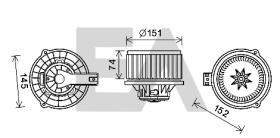ElectroAuto 42A36016 - TURBINA HABITACULO->APLICACION ORIG