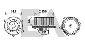 ElectroAuto 42A36017 - TURBINA HABITACULO->APLICACION ORIG