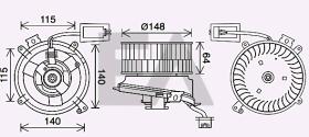 ElectroAuto 42A50043 - TURBINA HABITACULO->APLICACION ORIG