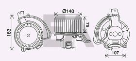 ElectroAuto 42A54025 - TURBINA HABITACULO->APLICACION ORIG