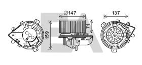 ElectroAuto 42A55011 - TURBINA HABITACULO->APLICACION ORIG
