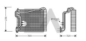 ElectroAuto 43B02004 - EVAPORADOR->APLICACION ORIGINAL AUD