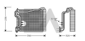 ElectroAuto 43B02012 - EVAPORADOR->APLICACION ORIGINAL AUD