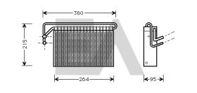 ElectroAuto 43B07001 - EVAPORADOR BMW