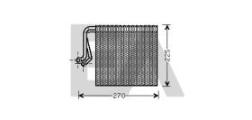 ElectroAuto 43B10003 - EVAPORADOR->APLICACION ORIGINAL CIT
