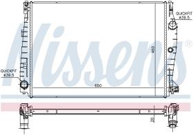 Nissens 60069 - RADIADOR ALFA ROMEO 159 (939) (05-)