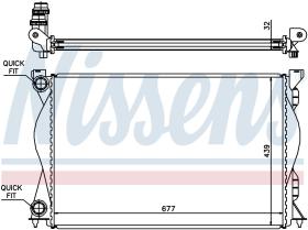 Nissens 60235A - RADIADOR AUDI A 6/S 6(C6)(04-)2.0 T