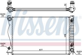 Nissens 60236 - AUDI A6 IV 04-