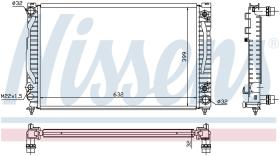 Nissens 60498 - RADIADOR VOLKSWAGEN PASSAT B5(3B2.3