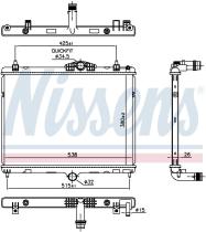 Nissens 606055 - RADIADOR PEUGEOT 508(10-)1.6 THP