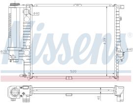 Nissens 60615A - BMW 520 I/525 I