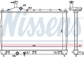 Nissens 606181 - RADIADOR MITSUBISHI OUTLANDER(GF0.G