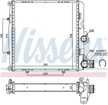 Nissens 606448 - RADIADOR PORSCHE BOXSTER(987)(04-)S