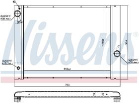 Nissens 60761 - BMW 730I-760I 01-