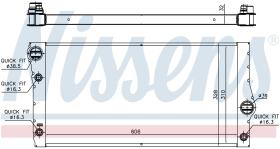 Nissens 60775 - RADIADOR BMW 5 GT F07(09-)535 I