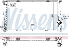 Nissens 60785A - RADIADOR BMW X1 E84(09-)X1 18DX