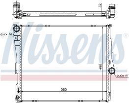 Nissens 60803A - RADIADOR BMW X3 E83(04-)X3 1.8D